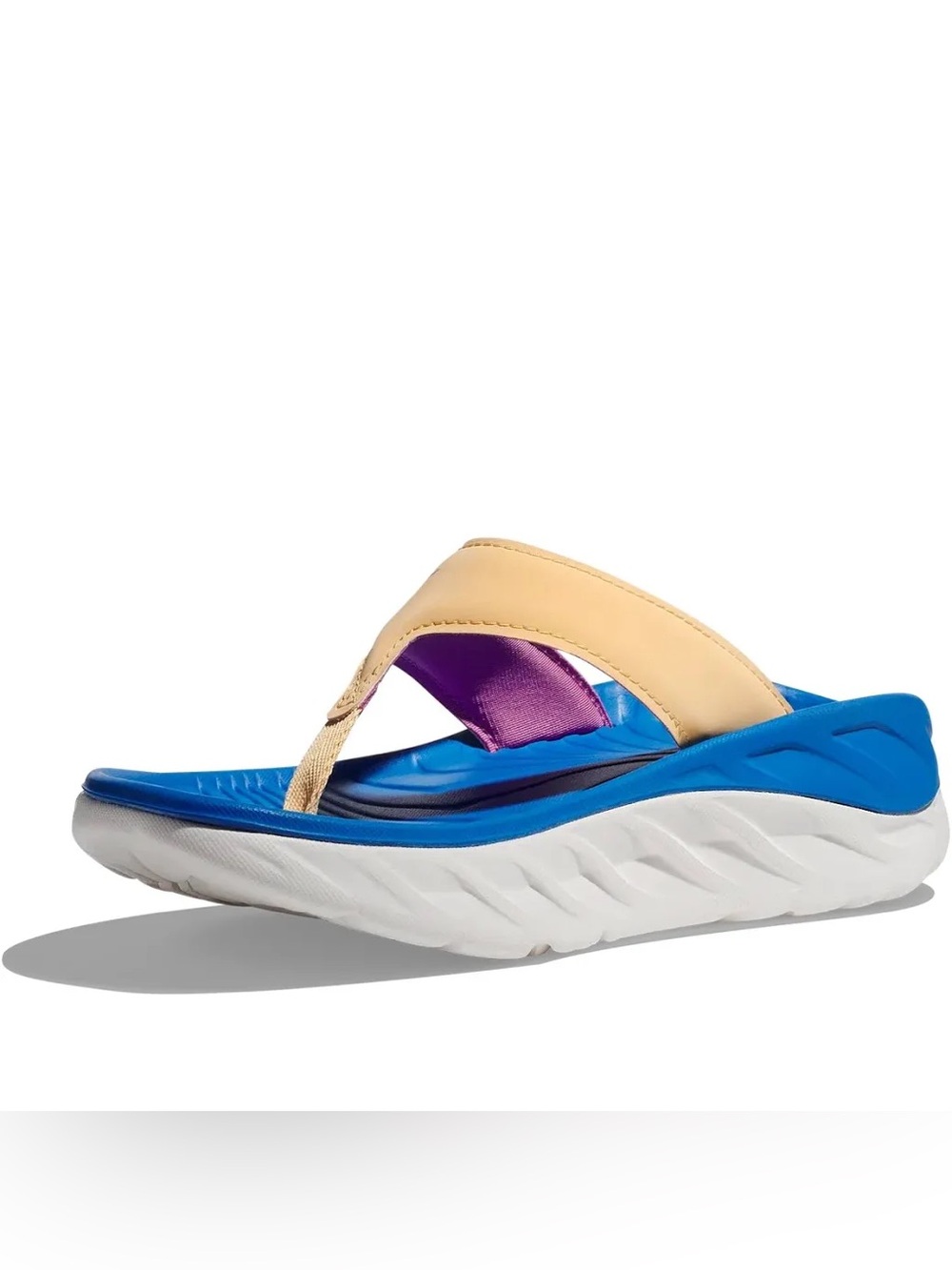 NWT HOKA Recovery Flip - Coastal Sky, Size 5